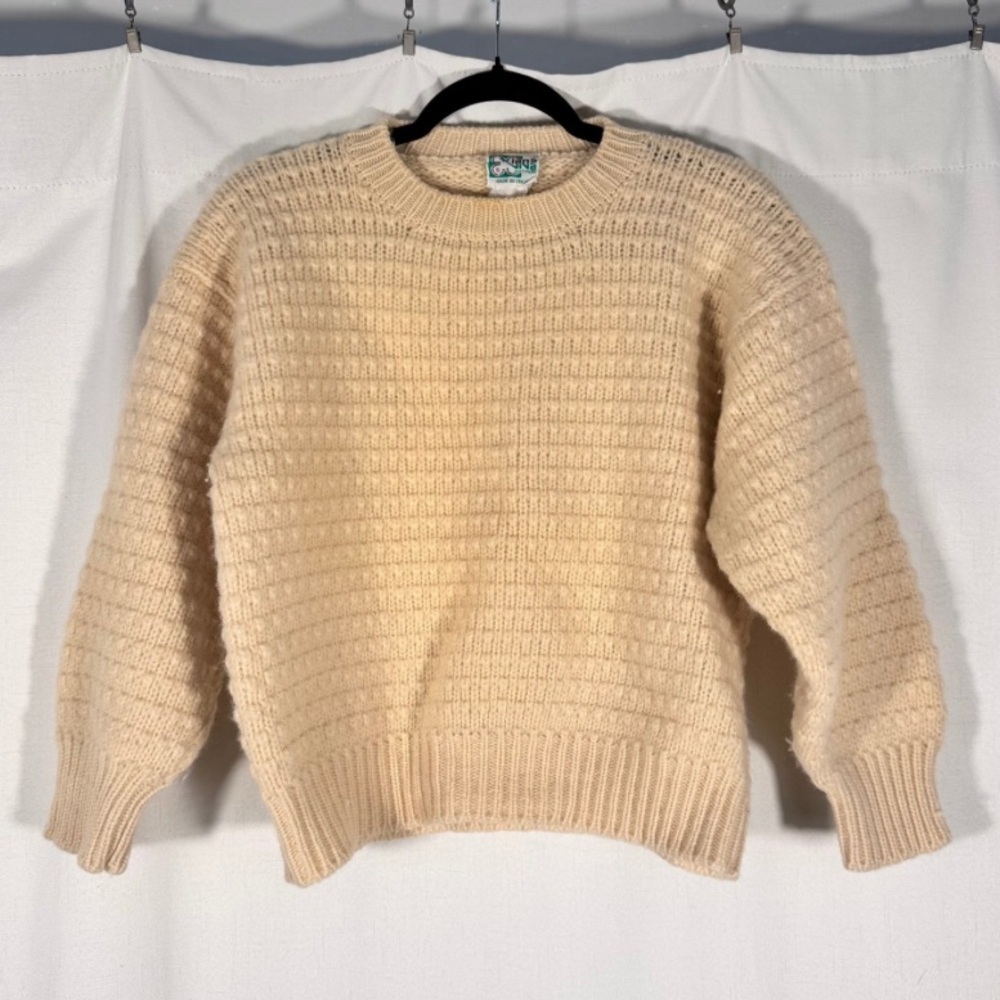 Vintage Lana Viva Italian Wool Knit Sweater